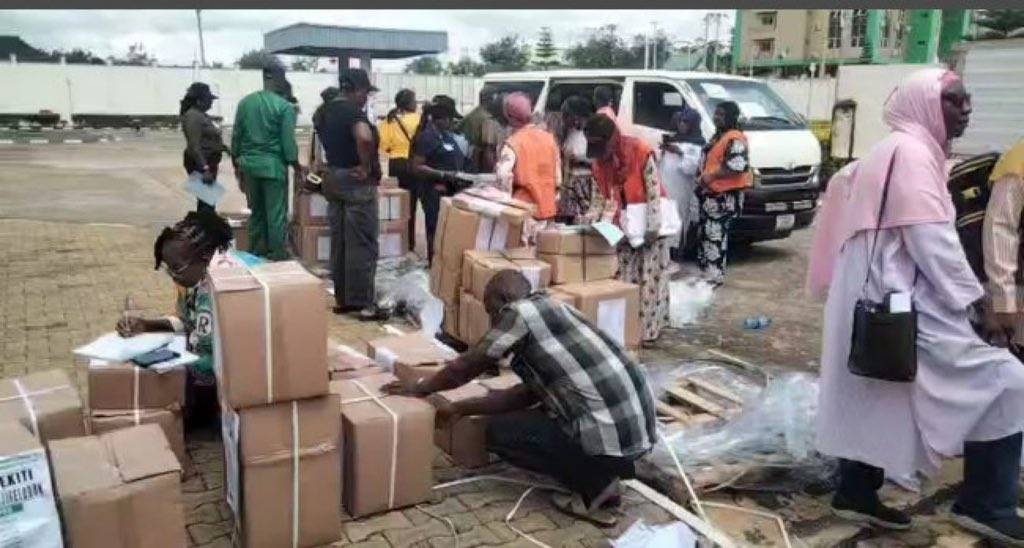 Sensitive election Materials Distribution Begins Ahead Of Saturday Ekiti Election