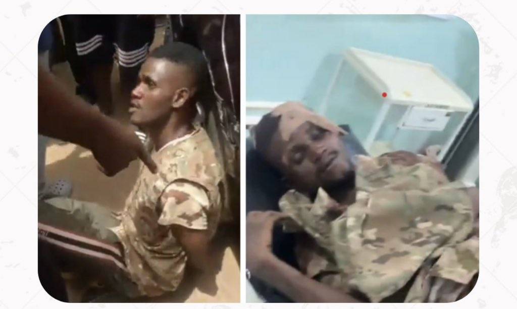 A Nigerian Soldier was Brutally Attacked By Kaduna Mob After Being Mistaken For Bandit