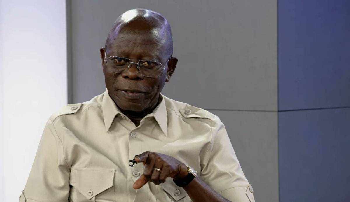 President Bola Tinubu doesn’t lack political will to end insecurity.
~ Adams Oshiomhole