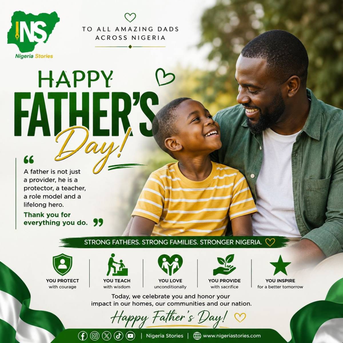 Happy Father’s Day to all the amazing fathers all over the world 🌎