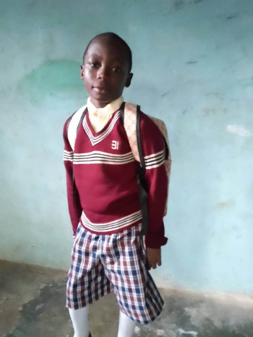 Pastor’s Son nine-year-old boy, Victor Oluwatobi, who was abducted by gunmen in Idogun, Ose Local Go...
