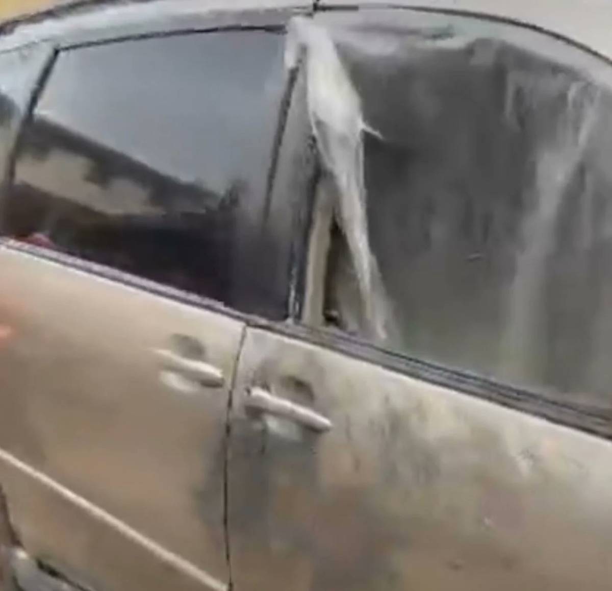 An improvised explosive device (IED) concealed beneath a vehicle exploded on Monday in Oke Mushin ar...