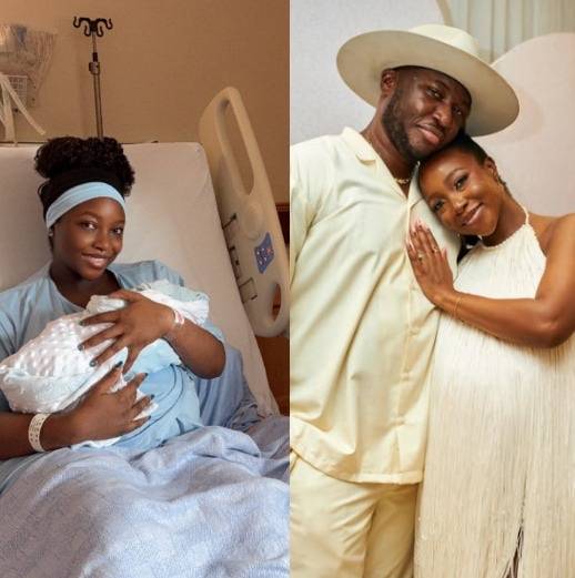Actress Ini Dima-Okojie and husband welcome baby boy.
Congratulations to them โค๏ธ๐๐