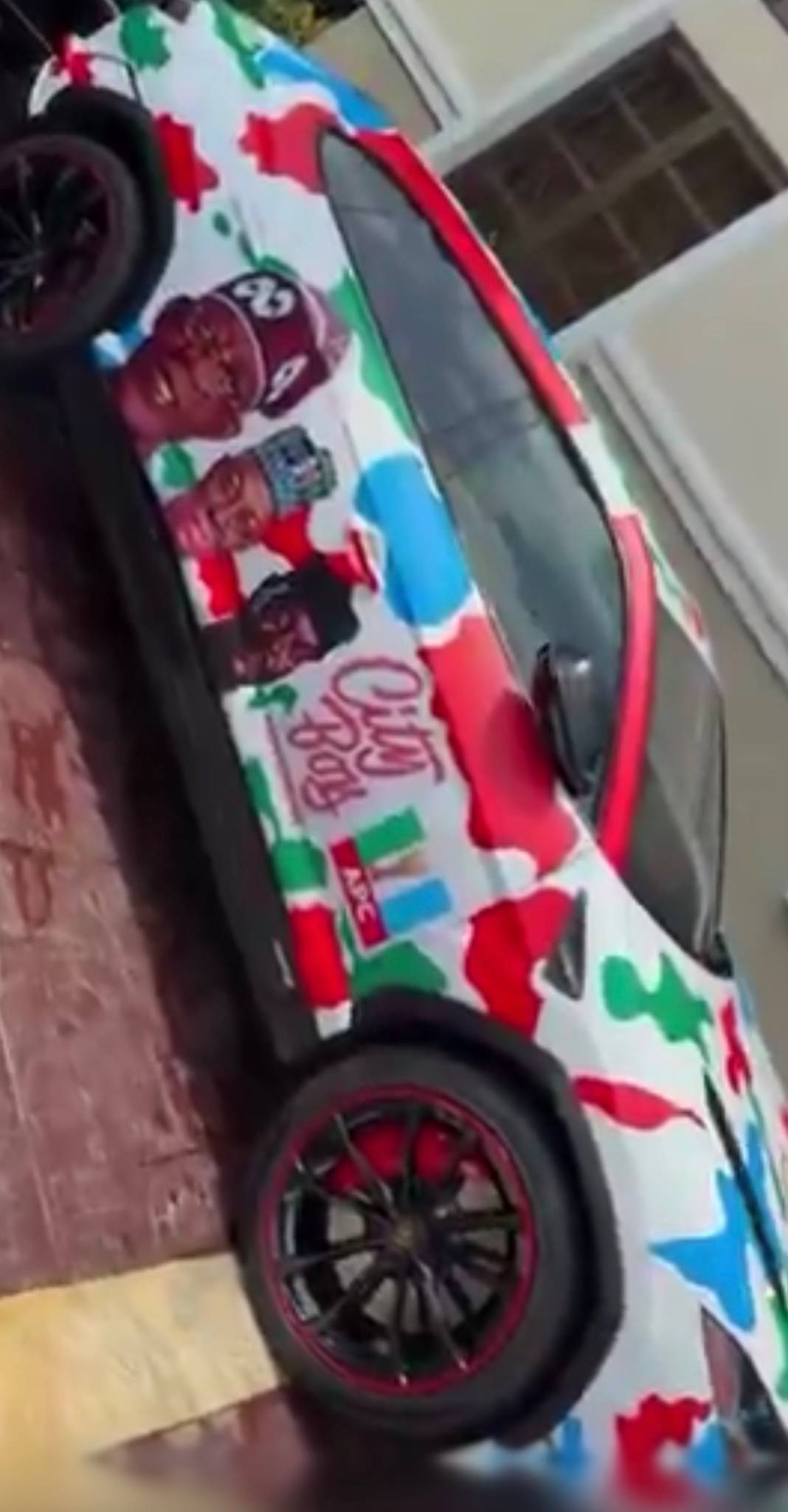 Cubana Chief Priest has sparked reactions after showing off his customized Lamborghini Urus with Pre...