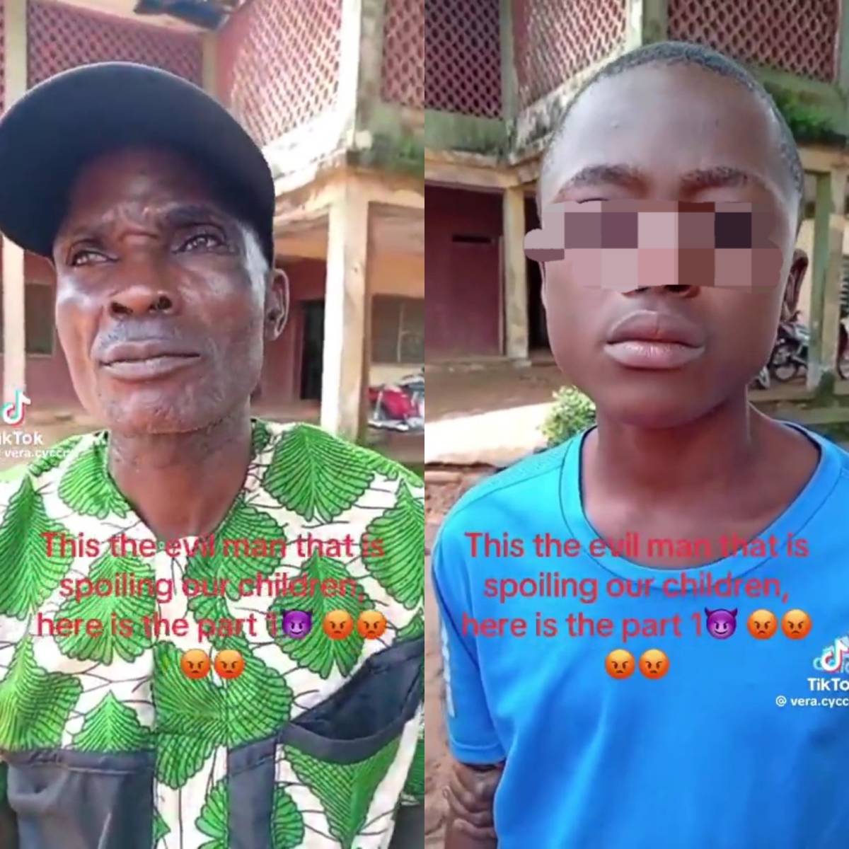 A Teacher named Nduka Iheme, better known as Sir Best, has been confronted for allegedly abusing a 1...