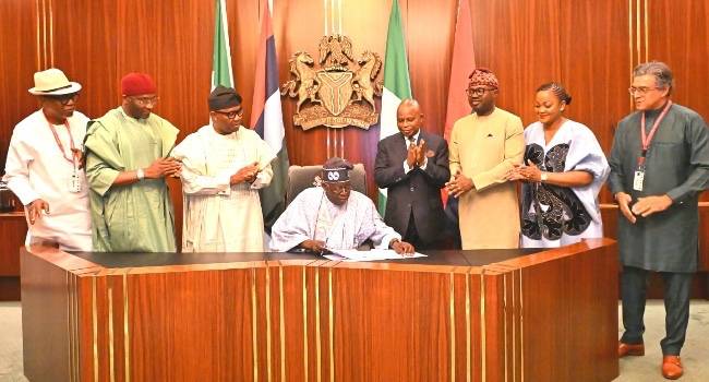 President Bola Tinubu Signs NIMC Bill Into Law