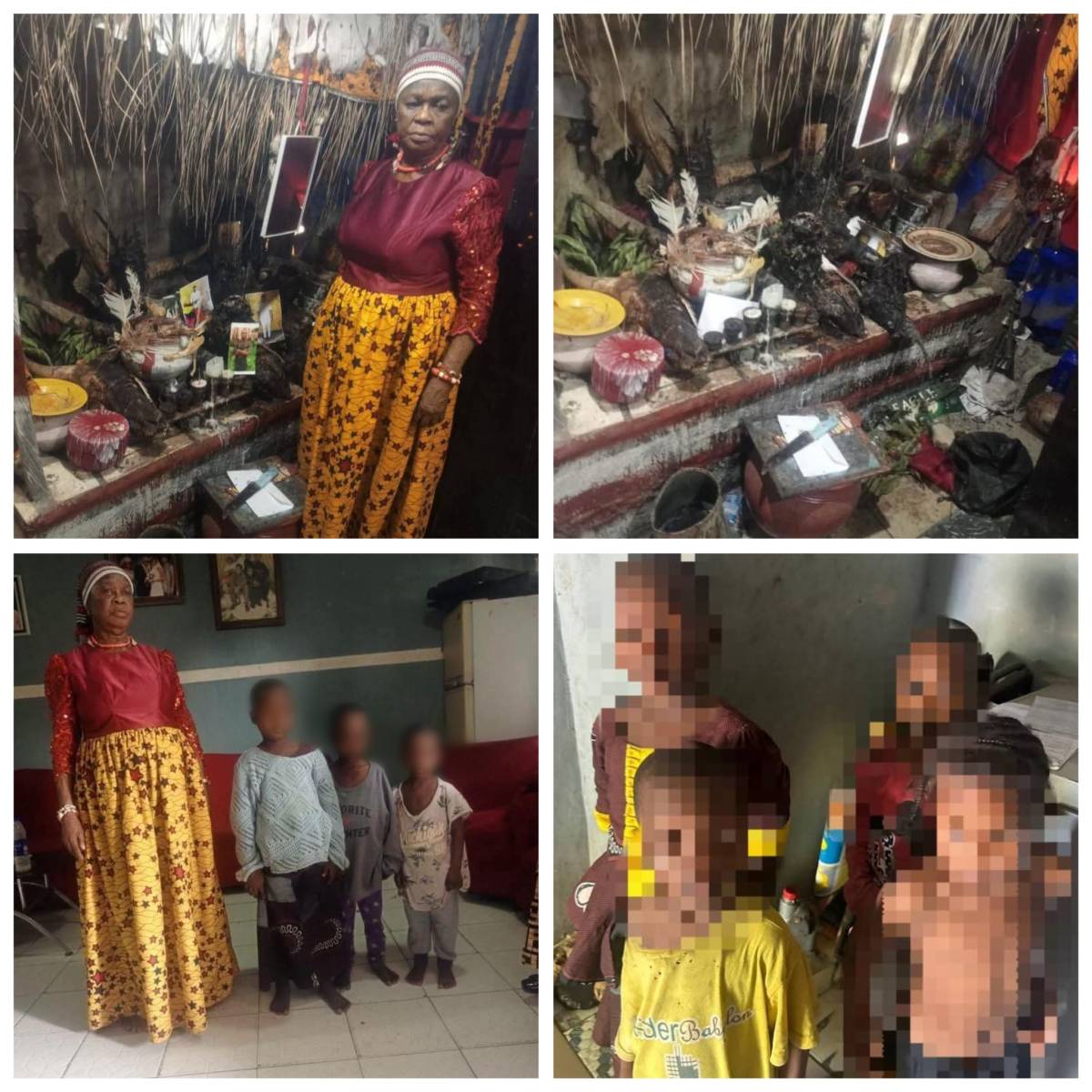 Police has arrested two women for alleged child trafficking and ritual activities, rescue four child...