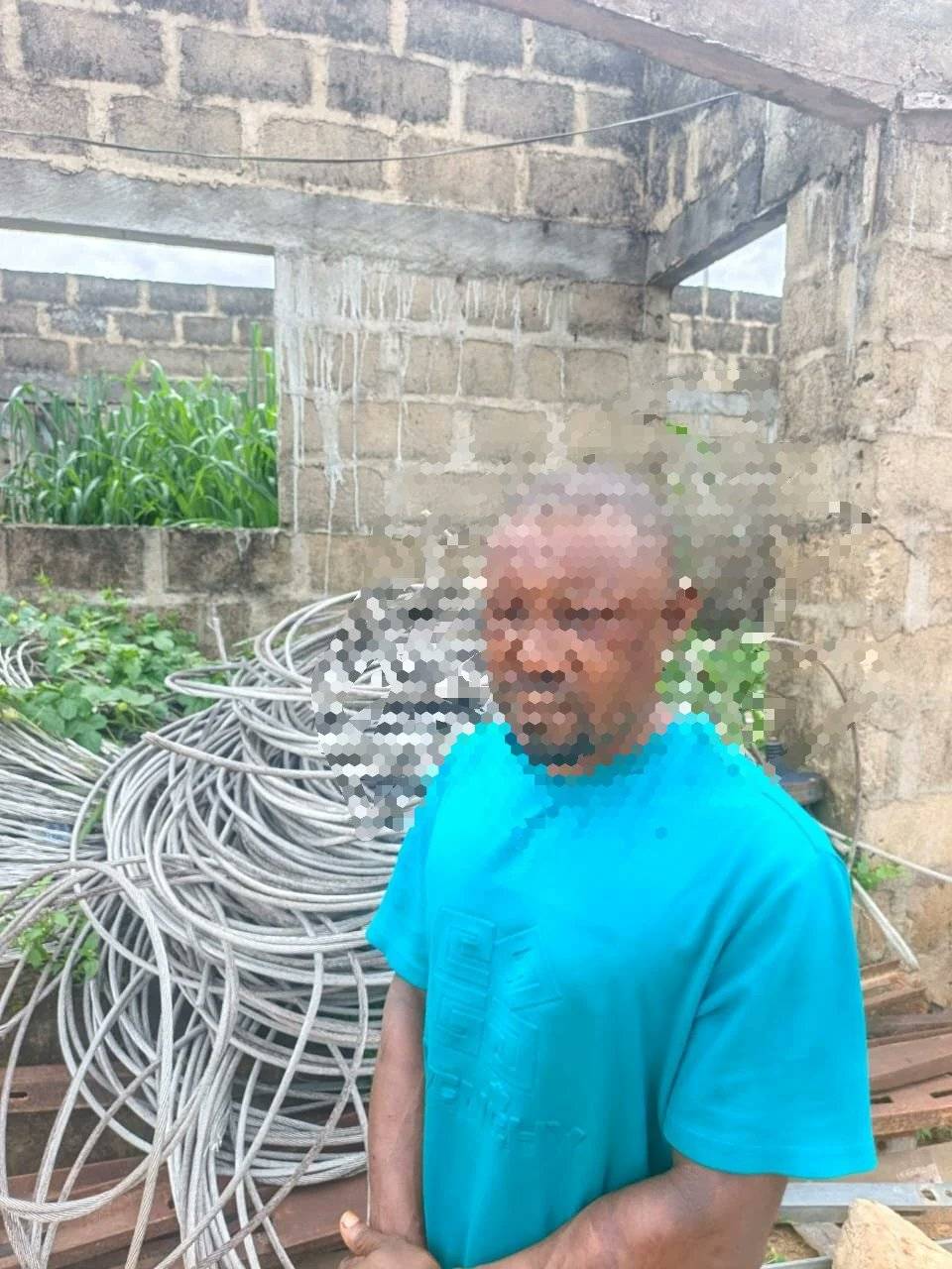 Nigeria Police recover electric cables and nab vandals in Delta state