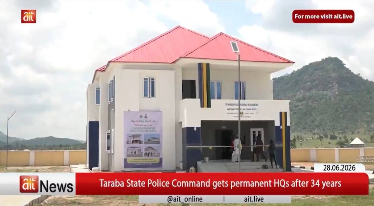 Taraba State Police Command gets permanent Headquarters after 34 years
