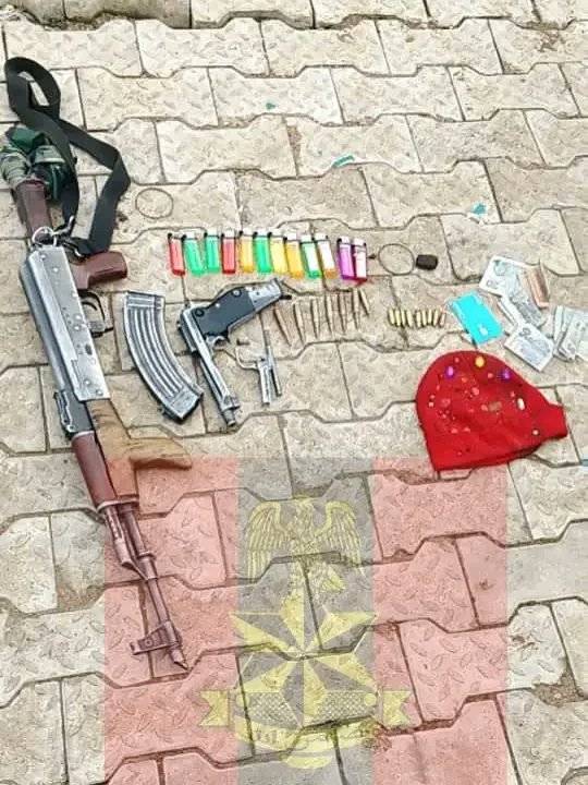 Nigeria Soldiers foil terrorist attack at Benue yam market, kill two suspects