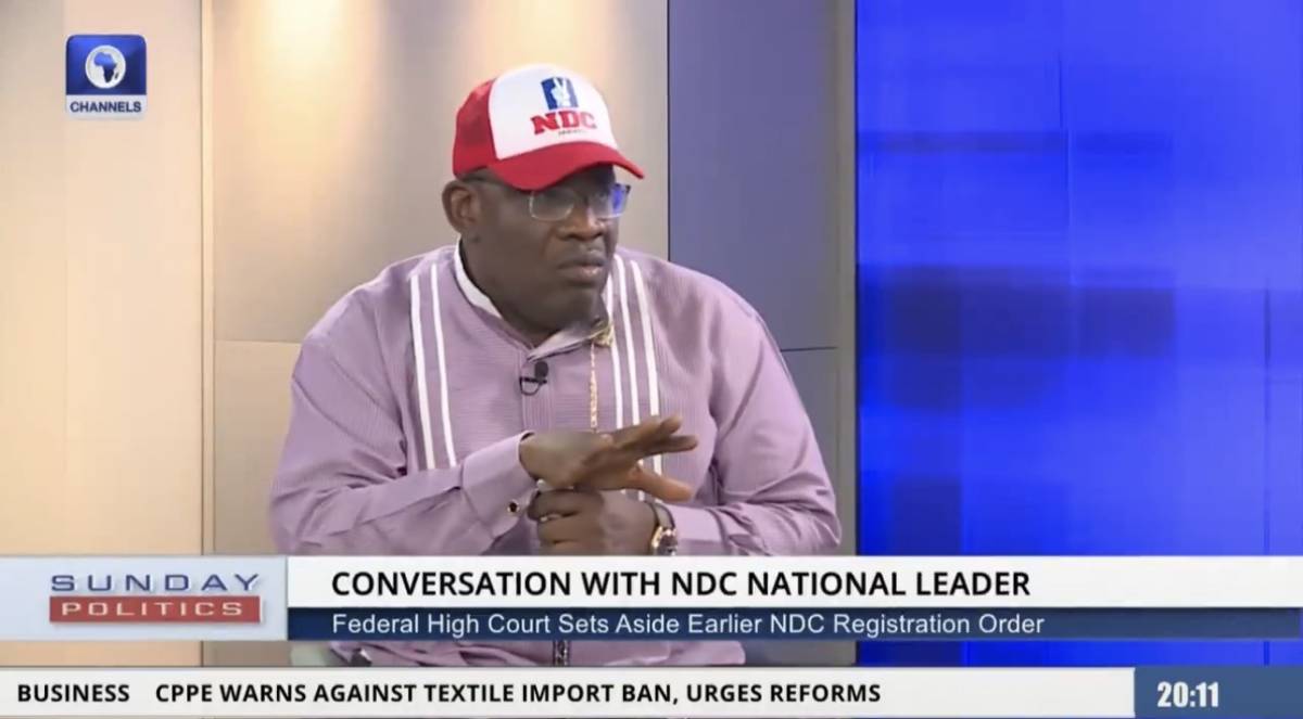 Every Action Behind Deregistration Ruling Frivolous and Embarrassing.
~ NDC National Leader, Seria...