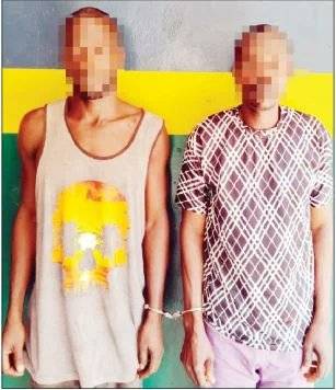 The Edo State Police Command has arrested two men for allegedly staging a fake kidnap in a bid to ex...
