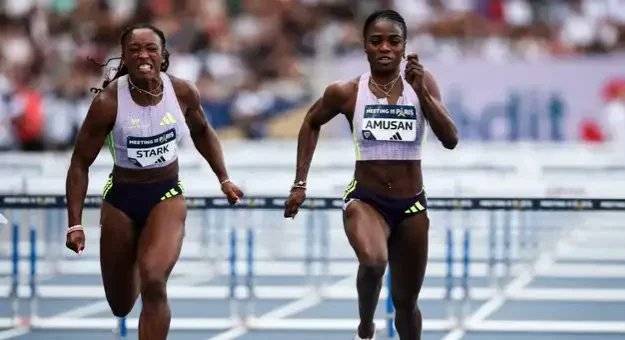 Tobi Amusan wins Paris Diamond League