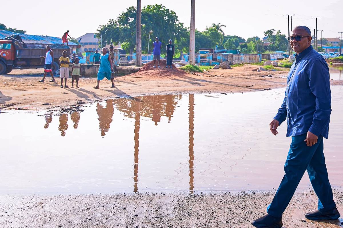 Peter Obi advocates prioritizing rehabilitation of Nigeria's existing roads, such as the critical As...