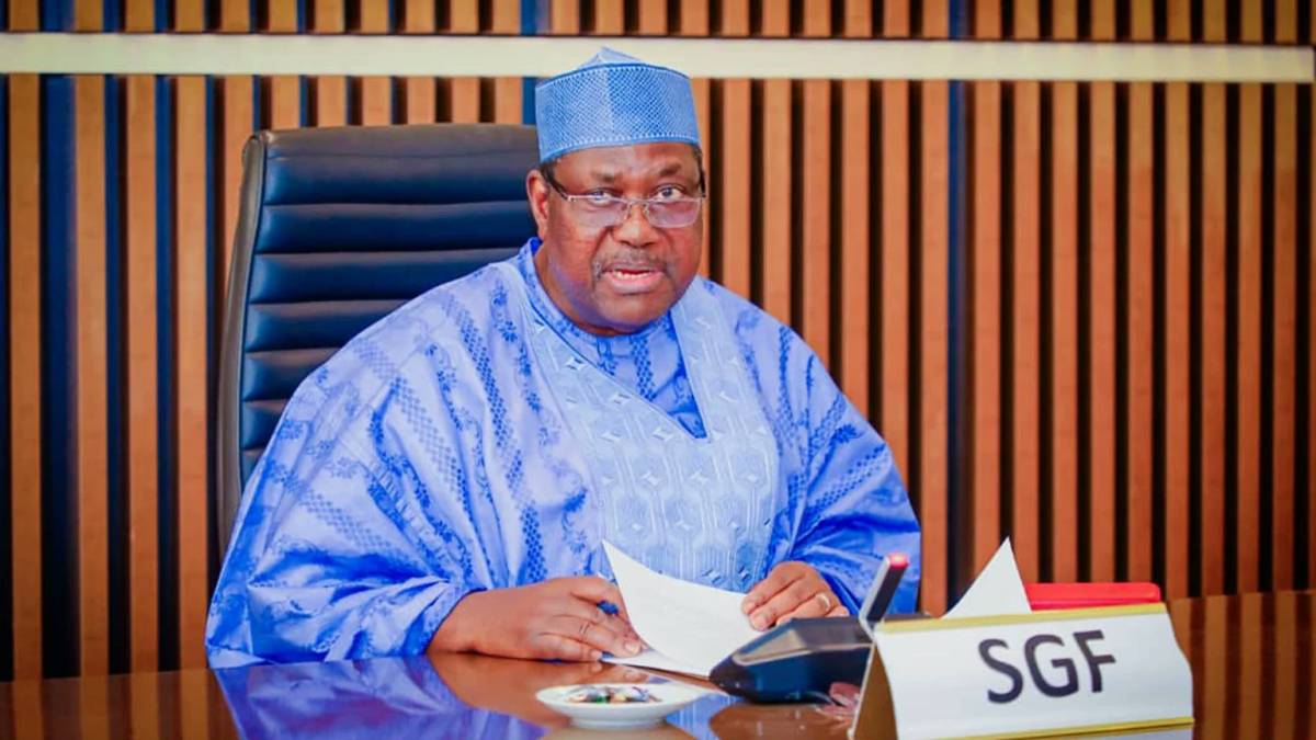 Secretary to the Government of the Federation (SGF), Senator George Akume, has condemned the k!lling...