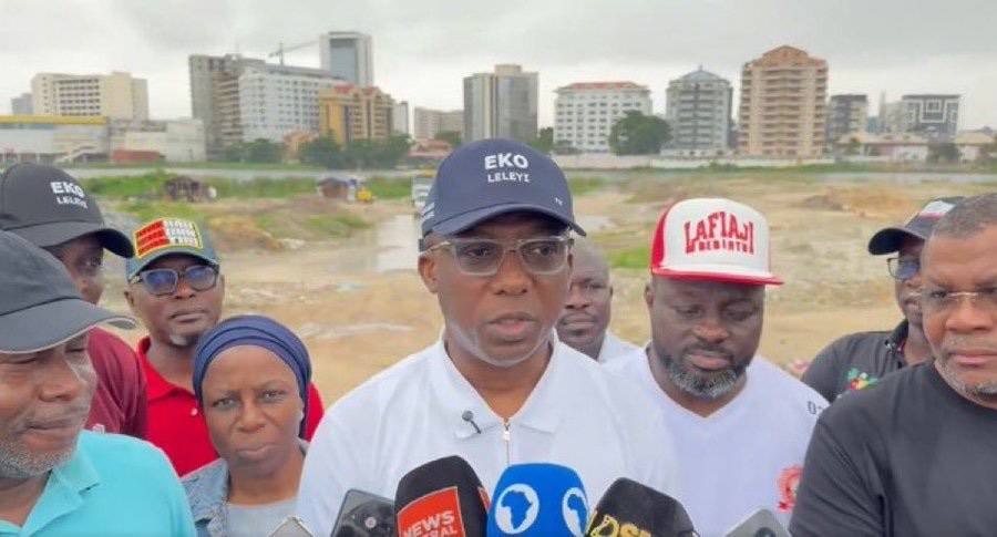 Lagos State Government orders demolition of illegal structures on drainage channels in Agungi, Ajira...