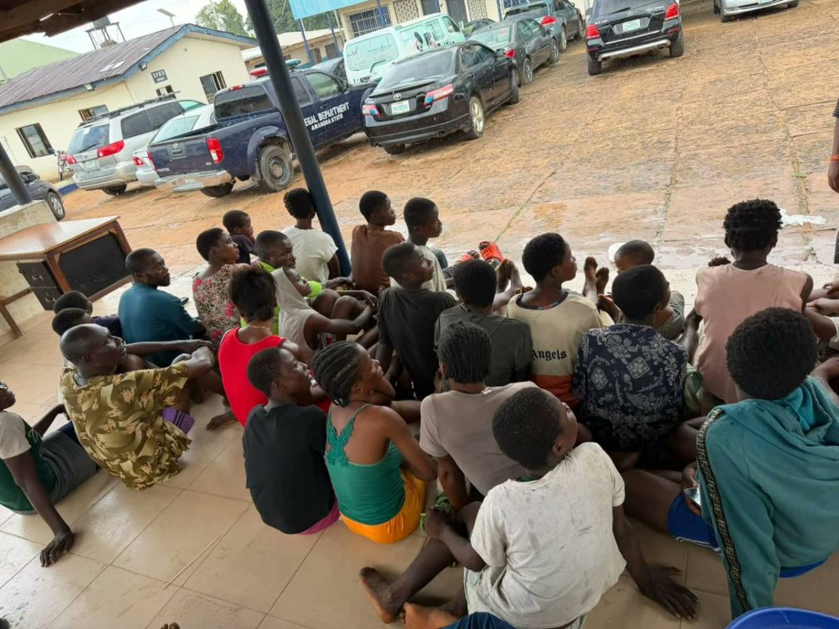 The Anambra State Police Command has arrested six suspects over alleged child labour, street hawking...