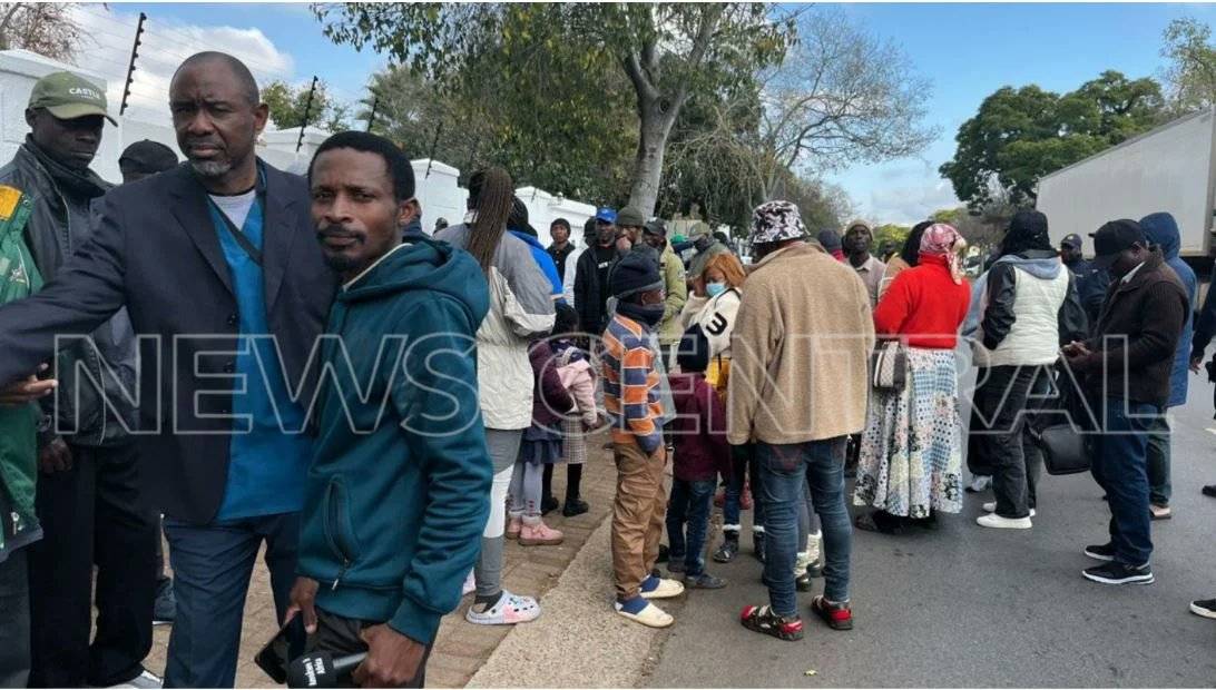 Some Nigerians in South Africa have sought refuge at the Nigerian High Commission over fears of poss...
