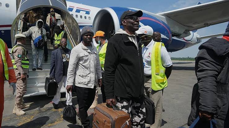Another batch of 271 Nigerians evacuated from South Africa arrived in Lagos on Tuesday under the Fed...