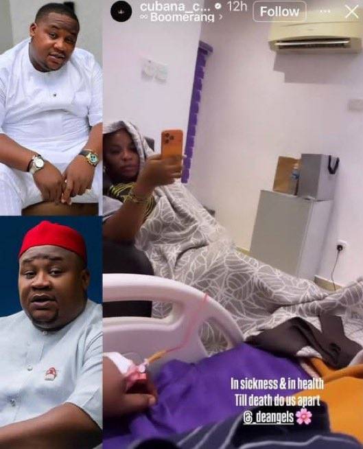 "Who dey healthy no know wetin God do for am"
~ Cubana Chief Priest says as he shared photo on sic...