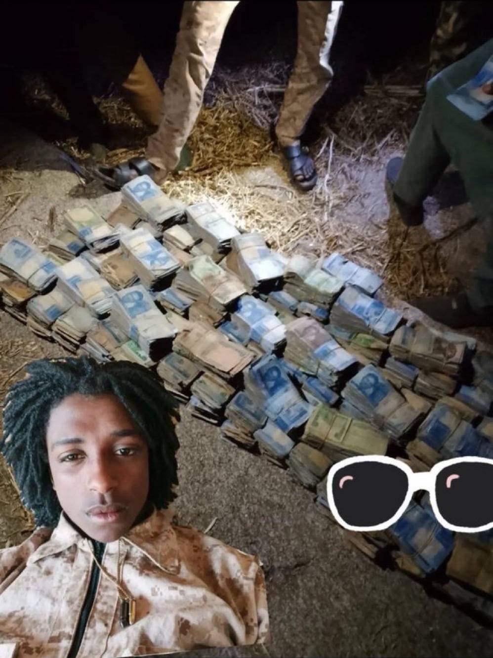 Bandit Auta Yankuzo posts cash allegedly obtained from kidnapping ransom on TikTok