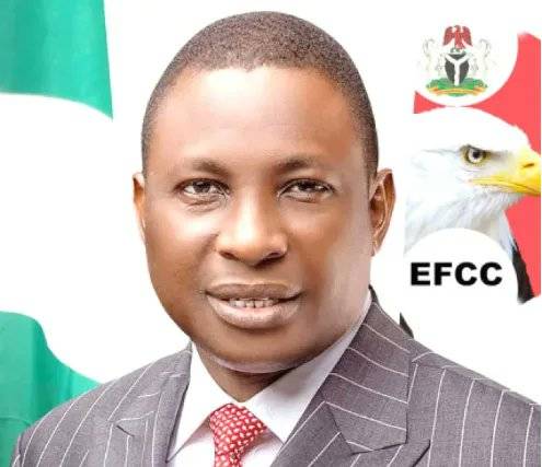 A Yahoo boys stole judge’s N7.2 million child’s school fees overnight
~ EFCC chairman, Ola Olukoy...