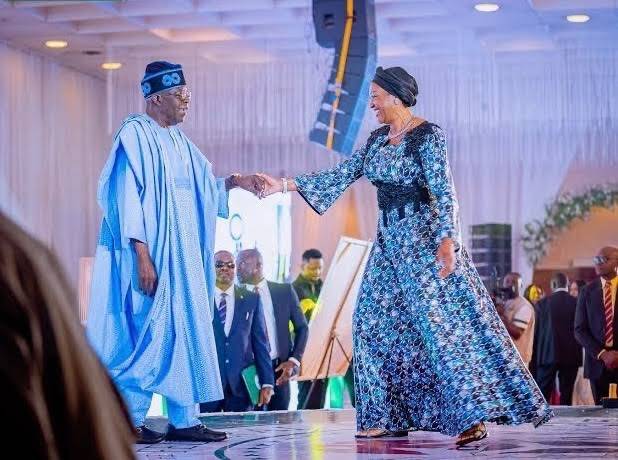 President Bola Tinubu yesterday playfully referred to the First Lady, Senator Oluremi Tinubu, as “Iy...