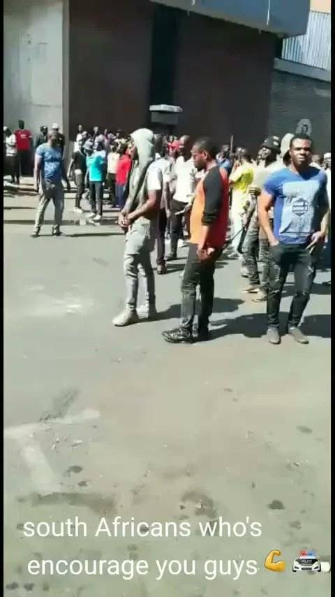Some Nigerians in South Africa who appeared to have rejected the June 30 deadline to leave the count...