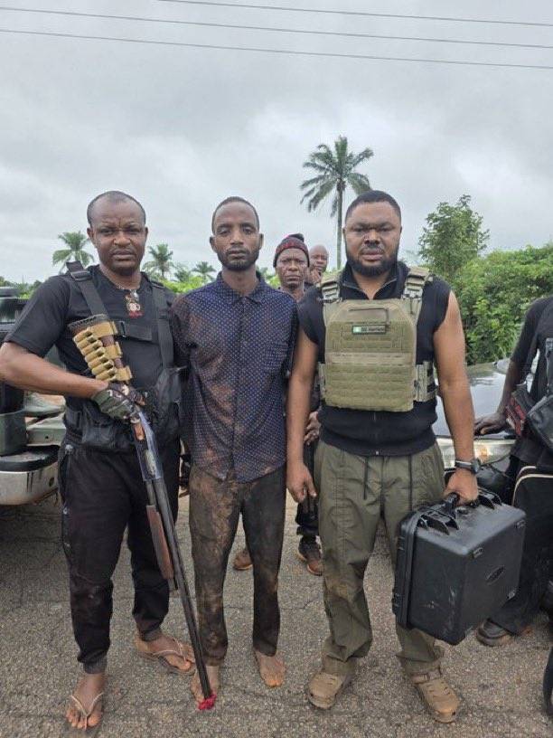A WANTED BANDIT ABUBAKAR USMAN CAPTURED IN DELTA FOREST