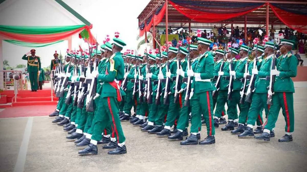 The Nigerian Army Depot Amasiri-Edda, Ebonyi State, today passed out more than 3,000 newly trained r...