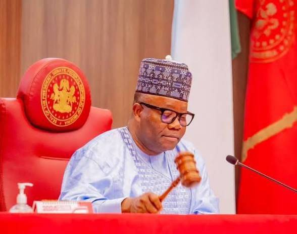 Senate President Godswill Akpabio says opposition parties will allege electoral fraud if President B...