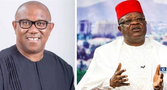 The Minister of Works, David Umahi, has dismissed Peter Obi’s claim that his life could be in danger...