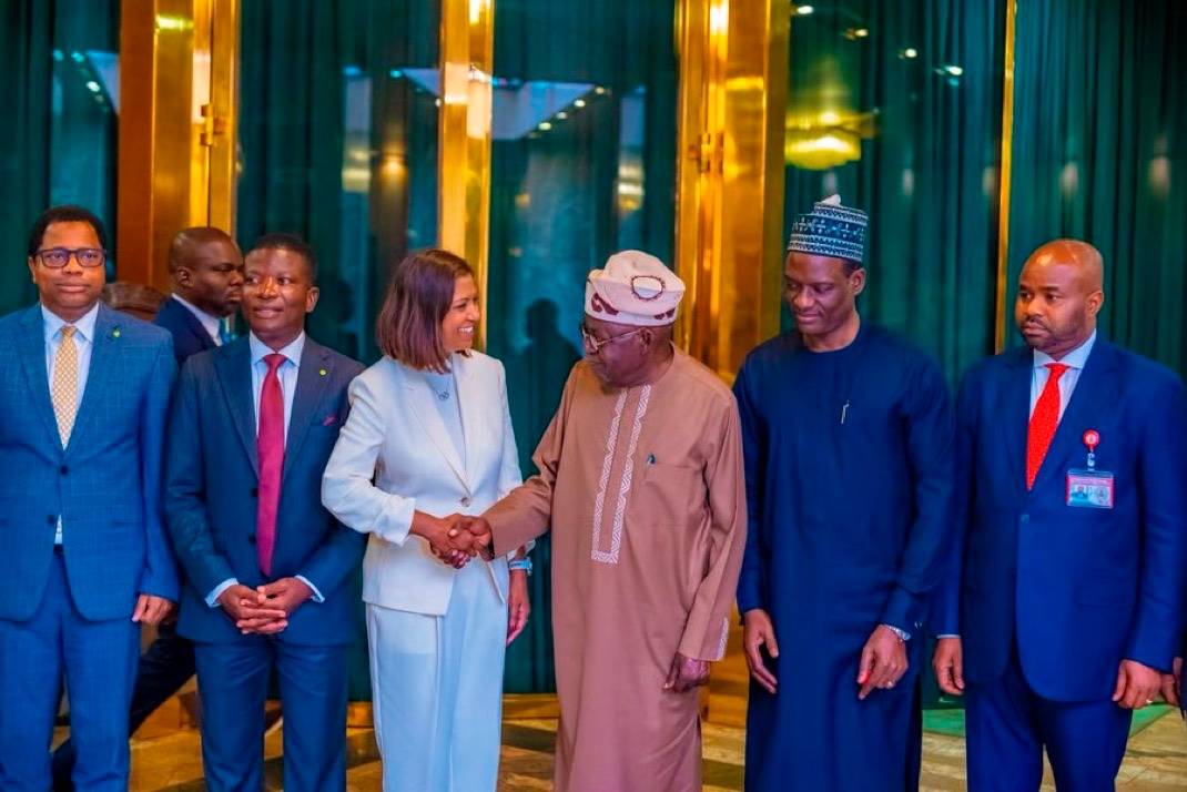President Bola Tinubu in Abuja, received commendations from Deloitte Africa for the ongoing financia...