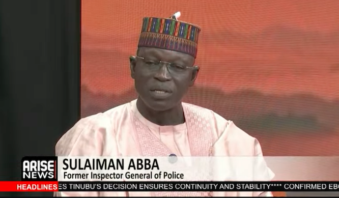 Former Inspector General of Police Suleiman Abba backs the state police bill but says local governme...