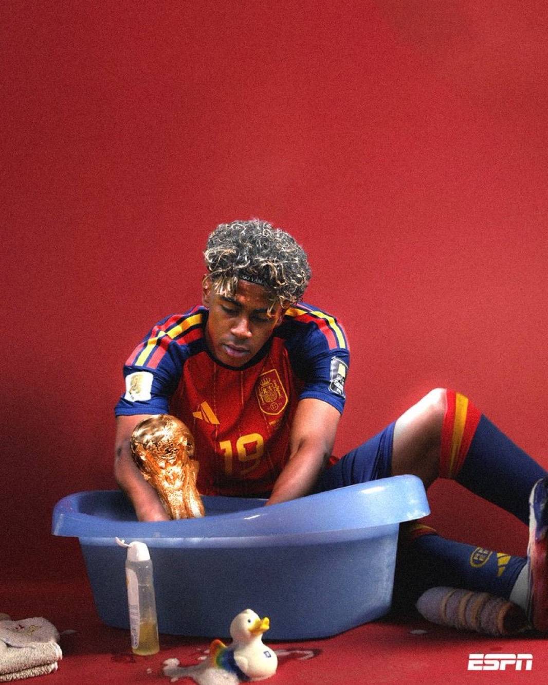 Lamine Yamal of Spain is the first player under the age of 20 to win both the UEFA European Champion...