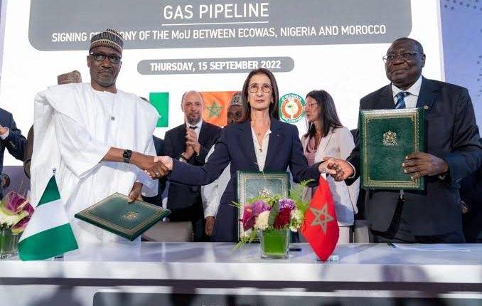 ECOWAS has officially signed a milestone agreement supporting the Nigeria ๐ณ๐ฌ -Morocco Gas Pipeline...