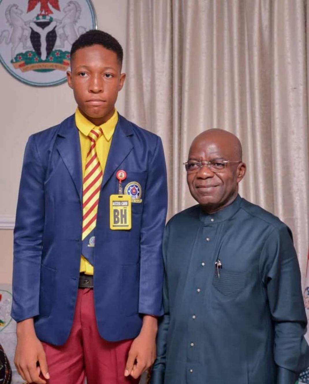 Abia State Governor Alex Otti has pledged to support the education of Michael Offorkaile, an Abia-bo...