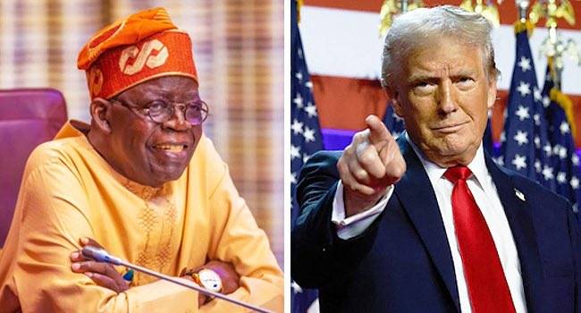 US President Donald Trump has lauded President Bola Ahmed Tinubu for his decisive leadership “on beh...