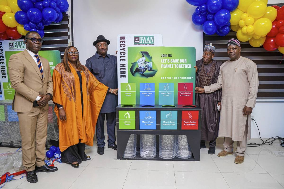 Murtala Muhammed International Airport (MMIA), FAAN officially launched Phase One of its Sustainable...
