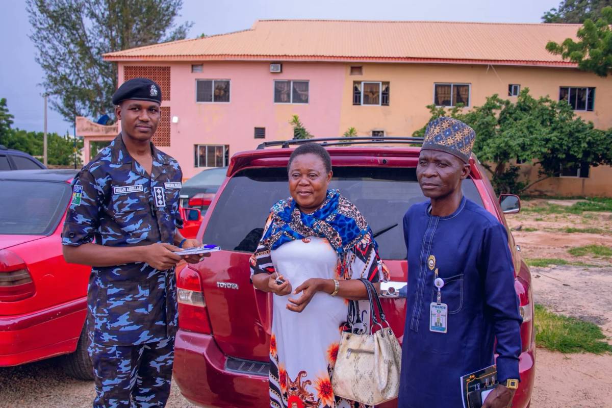 The Gombe State Police Command has handed over a Toyota Highlander SUV stolen nearly five years ago...