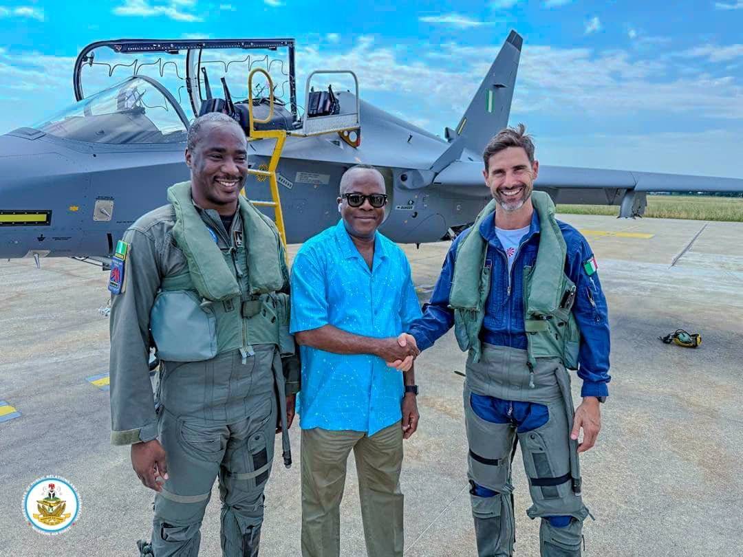 Nigeria Air Force COMPLETES ACCEPTANCE OF FIRST M-346 FIGHTER ATTACK AIRCRAFT