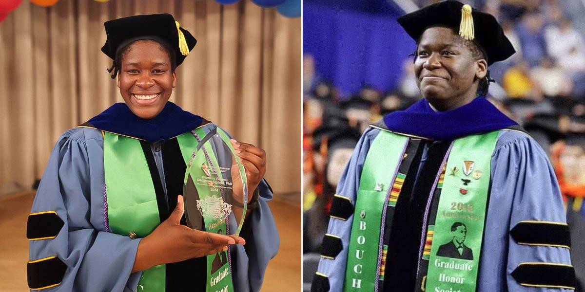 Nigerian woman, Oluwami Dosunmu-Ogunbi, has become the first Black woman to earn a PhD in Robotics f...