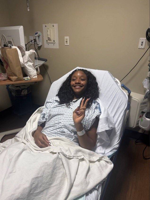Nigerian singer Ayra Starr shares photos of her recovery journey after a surgery.