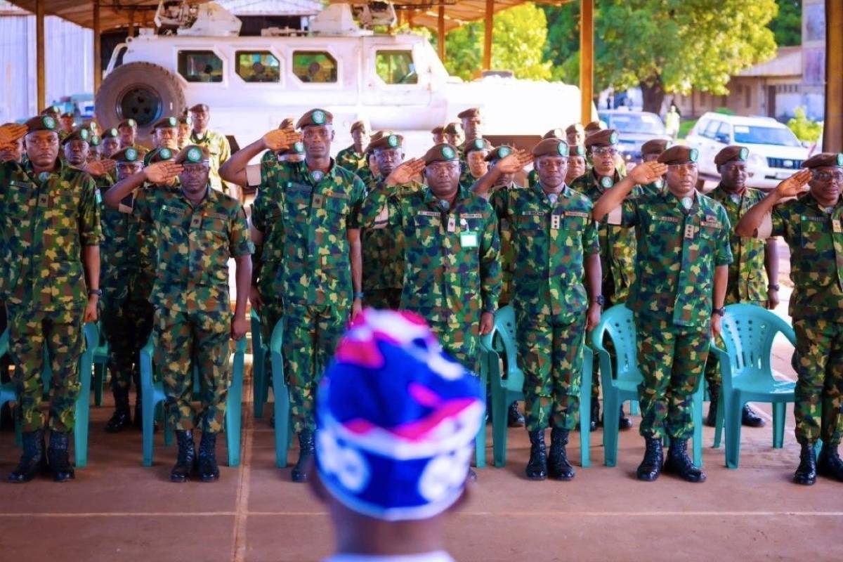 Nigeria ๐ณ๐ฌ has deployed 86 troops to the ECOWAS stabilisation mission in Guinea-Bissau to support re...