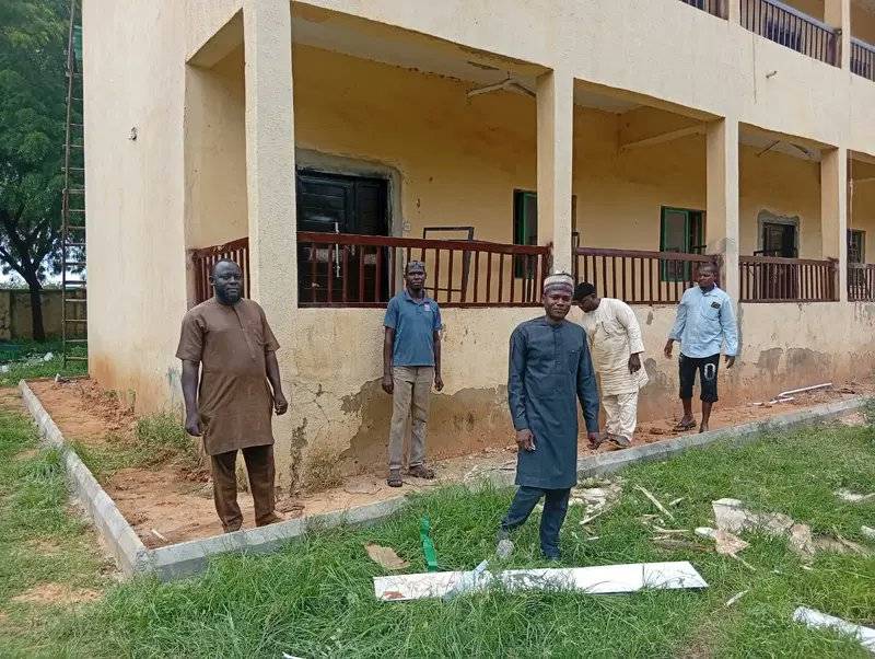 The rehabilitation of the National Youth Service Corps (NYSC) Orientation Camp in Wamakko, Sokoto St...