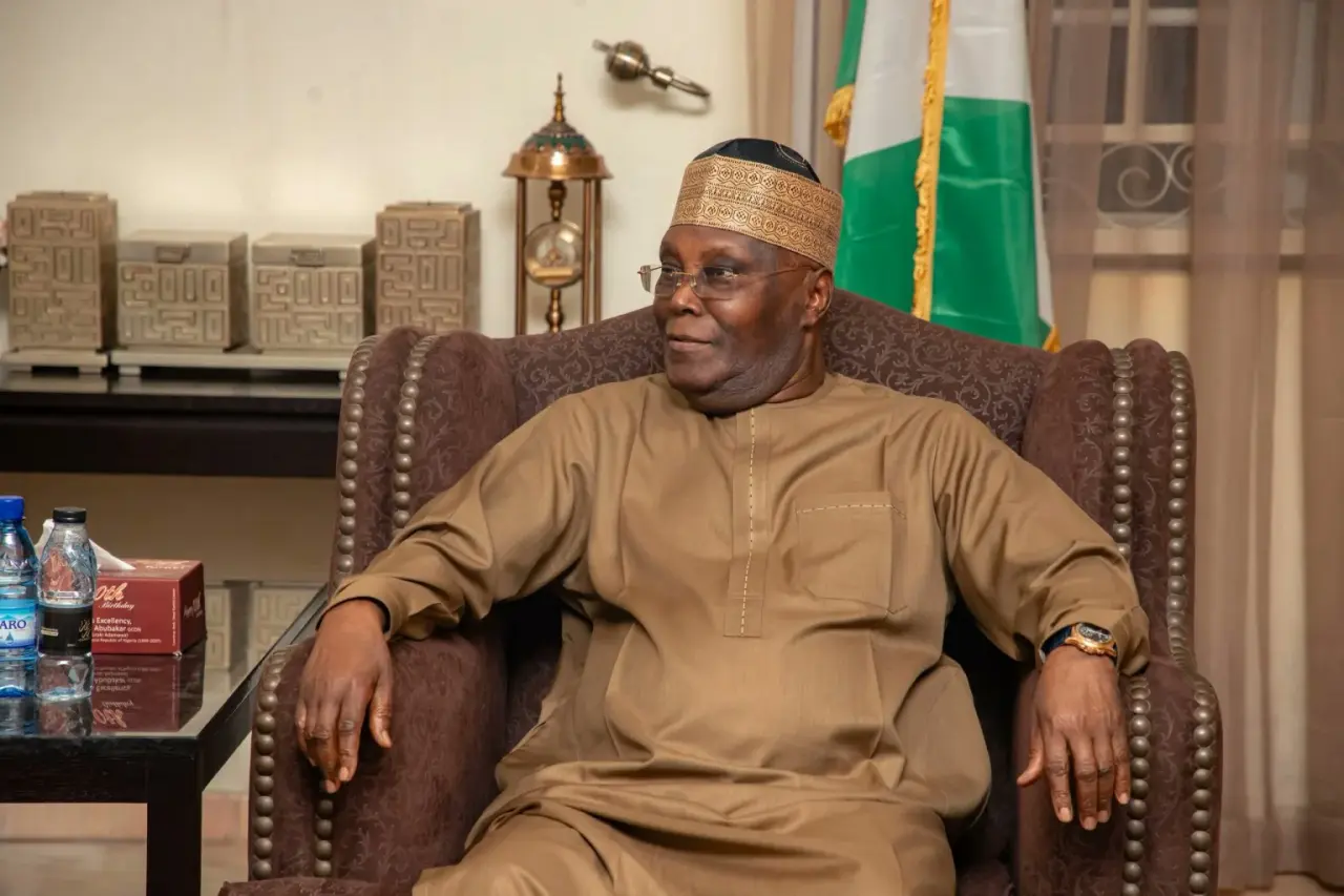 Former Vice President and presidential candidate of the African Democratic Congress, Atiku Abubakar,...