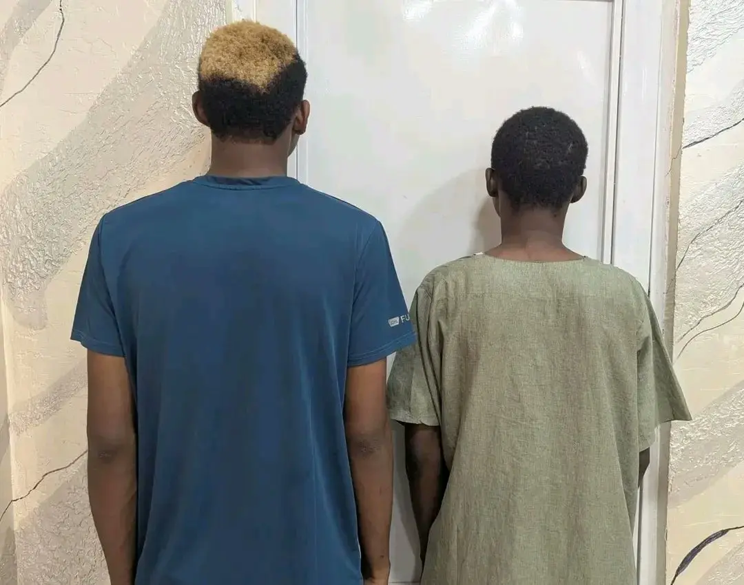 The Kano State Police Command has arrested two 19-year-old men over alleged unlawful possession of a...