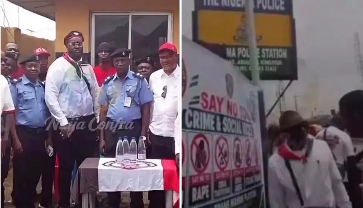 Update : The Rivers State Police Command has ordered a full-scale probe and removed the Divisional P...