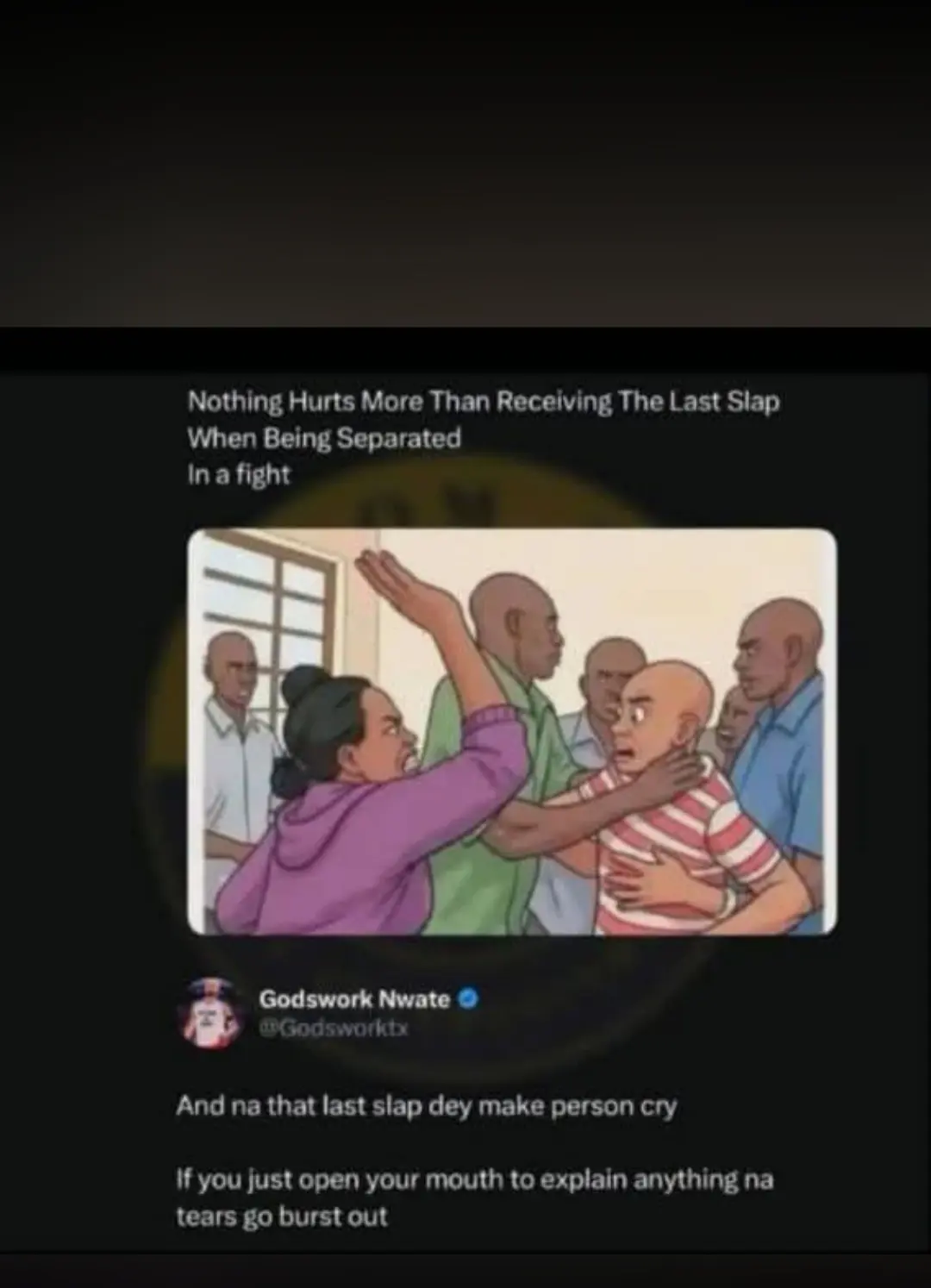 That last one dey pàin ee 😅😅