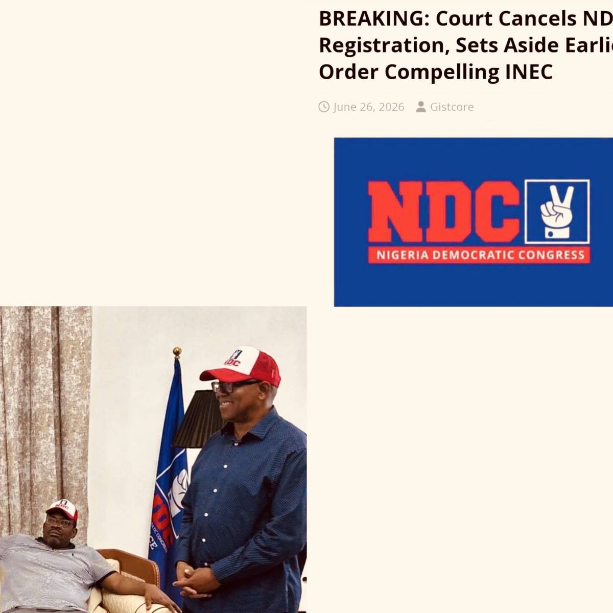 While all fingers are pointing at the APC government for not wanting Mr. Peter Obi on the ballot in...